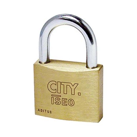 LUCCHETTO ADITUS ISEO - OTTONE ARCO CROMATO CHIAVI 2 MM 50- 10 pezzi