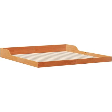 Estructura de cama Marrón cera 180 x 200 cm vidaXL (1/5)