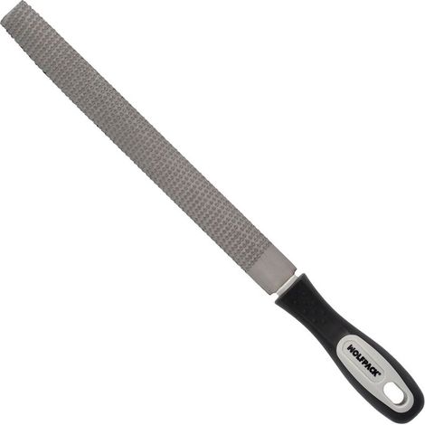 1 râpe d'ébéniste, demi-ronde, 250 mm, finition moyenne, pour surfaces planes, convexes, rondes ou concaves (1/3)