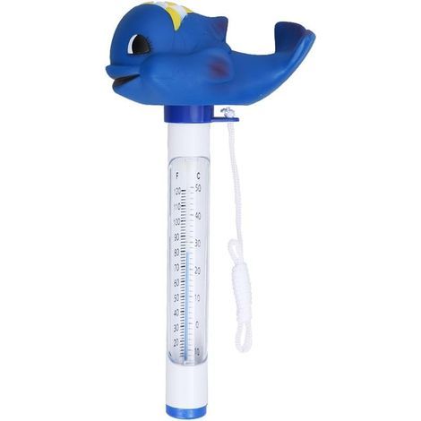 bestomz thermomètre de la piscine FLOTTANT thermomètres de la température de l'Eau avec la séquence pour les SPAS à l'air Libre jacuzzi baignoires d'eau aquariums étangs de poissons (Bleu) (1/4)