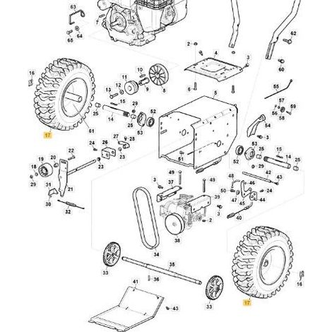 PNEUMATICO - 166.5-8 ORIGINALE STIGA - 118820674/0
