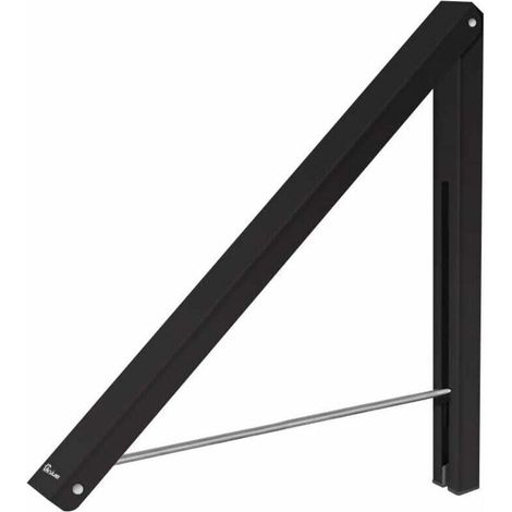 Foldable, wall-mounted, retractable clothes hanger (1/5)