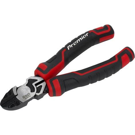 Pince coupante de côté, Rouge, 160 mm (1/5)
