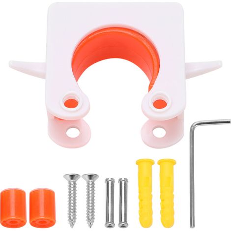 Support de fixation pour vélo en plastique PC durable, accessoire pratique pour bicyclette avec clé de serrage incluse (1/5)