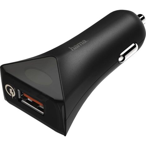 Hama Kfz-Ladegerät Quick Charge 3,Schwarz, 00178239 (1/2)