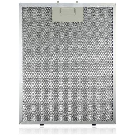 Filtre à graisse métallique universel pour hotte aspirante (argent, 320 x 260 mm)-Chrom (1/5)