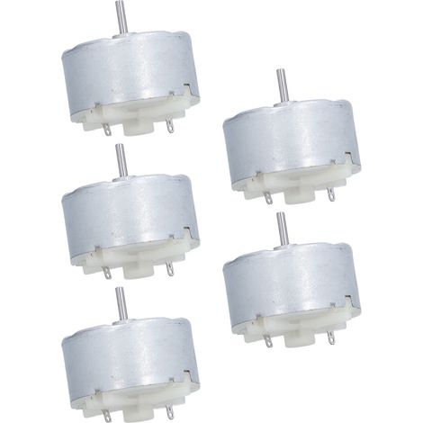 5 Stück Gleichstrom-Bürstenmotoren, Mikrolegierung, Elektrowerkzeuge für den Automobilbereich, 2700 U/min, 3 V, RF-500TB (1/5)