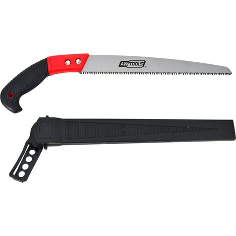 Handsäge awtools 300mm gehärtete Zähne rutschfester Griff