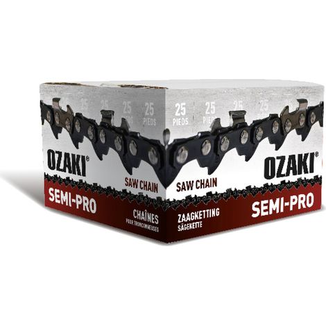 Motosierra Ozaki zk325sc58bl25p semi-cincel anti-rebote