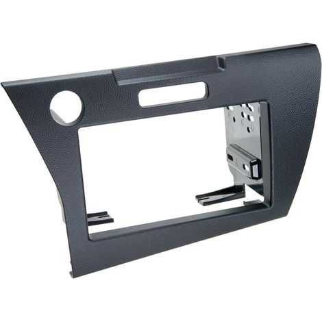 Facade autoradio 2DIN compatible avec Honda CRZ ap10 Black