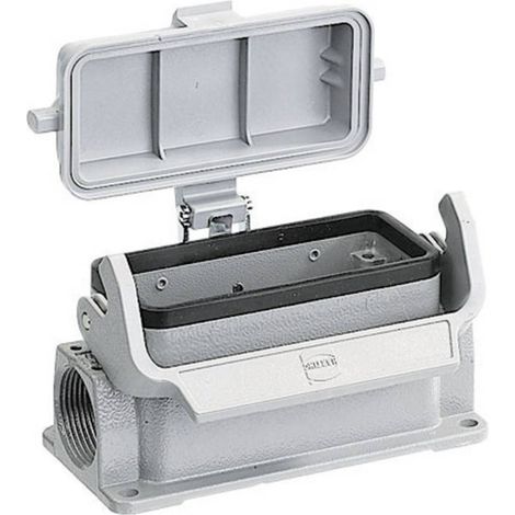 Custodia a zoccolo Han® 16B-asg1-LB-K-21 09300161255 HARTING 1 pz. (1/3)