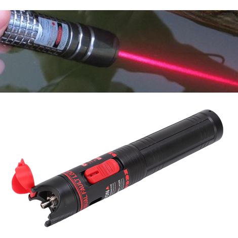 Stylo à fibre optique rechargeable de 50 km avec lumière rouge pour la détection des défauts des sources de lumière rouge. (1/5)