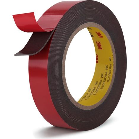 Ruban Adhésif Double Face Haute Performance 20 Mm X 20 M L'Adhésif Puissant Résistant Pour Un Montage Fiable Et Étanche Sur Mousse