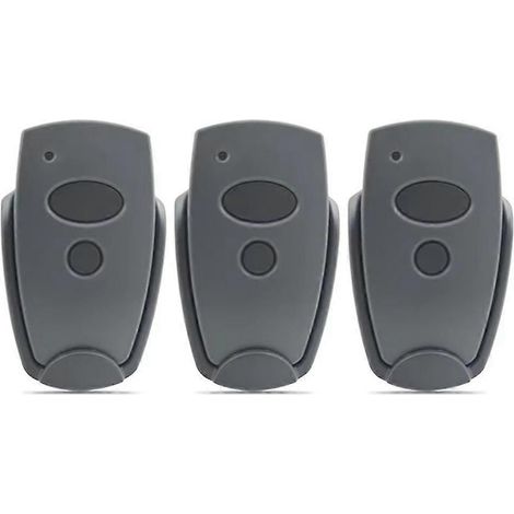 Lot de 3 émetteurs manuels pour porte de garage 868,3 MHz compatibles avec les modèles Marantec D302-868, D304-868, D384-868, D321-868 et D323-868-JXLGV (1/5)