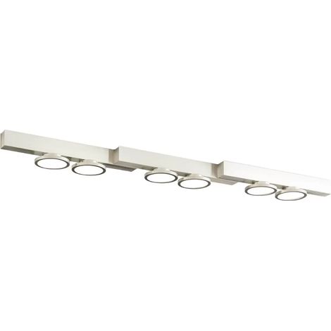 [GEBRAUCHT] B-Ware Lucande Kellino Deckenleuchte Deckenlampe Deckenlicht Leuchte 6 Flammig Nickel