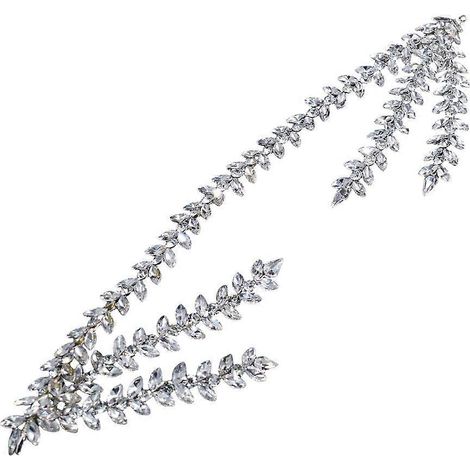Kristallener Brauthaarschmuck – Tiara für die Braut und die Brautjungfern
