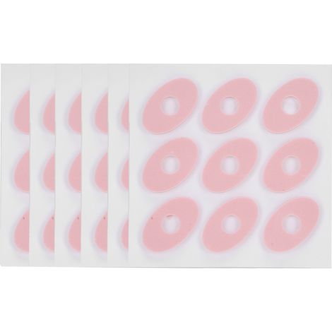 Protège-pieds ovale coussinet anti-ampoules en latex mousse élastique, respirant et doux, protection plantaire contre les frottements. (1/5)