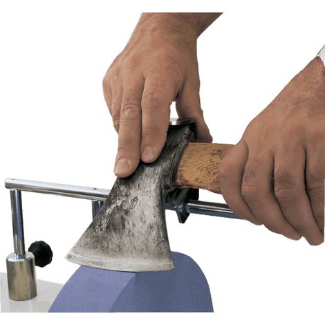 Scheppach - Dispositif original pour hâches - Affûtage pour les hâches jusqu'à 170mm de longueur - 89490712