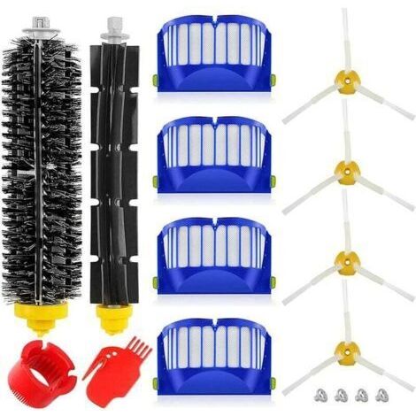 BUNTHAUS Accessoires Remplaçant kit pour iRobot Roomba série 600 Pièces de rechange pour Roomba 600 610 614 620 625 630 635 640 645 650 655 660 665 670 671 680 690 691