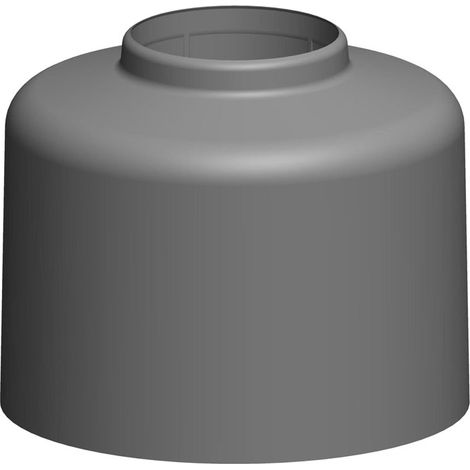 ATEC Haubentop DN  80 schwarz , 161365 (1/2)