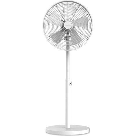 Newlux Ventilador de Pie Blanco Smart 5 W1250 5 Aspas de ø40cm