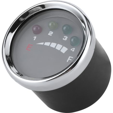 Indicateur de charge LED précis 48V pour batterie voiturette golf, bateau électrique, ATV, chariot élévateur solaire - Jauge numérique étanche (1/5)