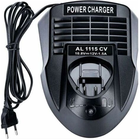 Cargador de batería de iones de litio AL1115CV de 10,8 V y 12 V, 1,5 A para taladro/atornillador BC430/BC330, 2 607 336 996 BAT411 BAT412A (1/5)