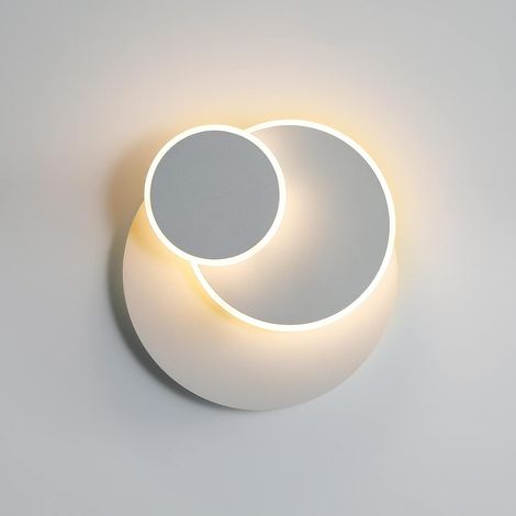 Applique murale LED 15 W, Creative Eclipse 3 en 1, protection solide, style moderne et épuré, idéale pour le salon, le couloir, le balcon ou la chamb