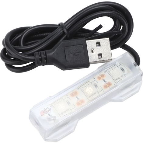 Lampe LED pour aquarium, rechargeable par USB, en plastique, pour plantes aquatiques et aménagement paysager (vert). (1/5)