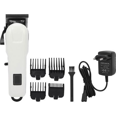 Tondeuse à cheveux LCD, moteur cuivre pur, 5 niveaux de réglage précis, faible bruit, kit de coupe coiffure salon & maison, 100-240V UE (1/5)