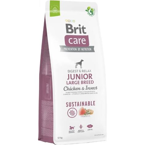 Brit Care Dog Sustainable Junior Large Breed with Chicken and Insects 1 pc. (1/5)