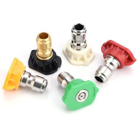 5 High-Pressure Washer Accessory Pieces - 2.9×2.6×2 cm - 1.14×1.02×0.79 inches HB016 (1/4)