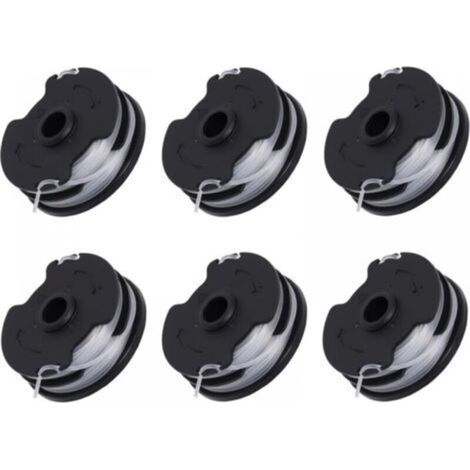 Pack of 6 replacement spools for Parkside PRTA 20-Li C3 cordless brushcutter IAN351753 (1/5)