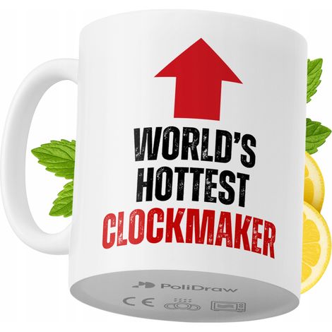Lustige Kaffeetasse mit witzigem Textdesign für Uhrmacher – ideal für Geburtstage, Namenstage und Feiertage. Hochwertige Tasse für besondere Anlässe, ob zu Hause, im Büro oder bei der Arbeit. Farbe: W (1/5)