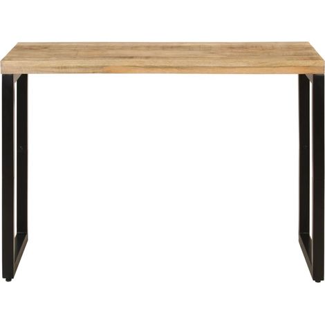 Table de salle à manger,Table à dîner 110x50x76 cm Bois de manguier massif CWV83050 (1/5)