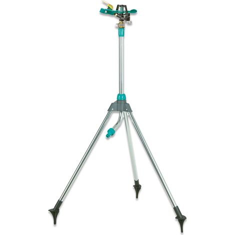 Bricoferr Arroseur à impact en plastique avec trépied