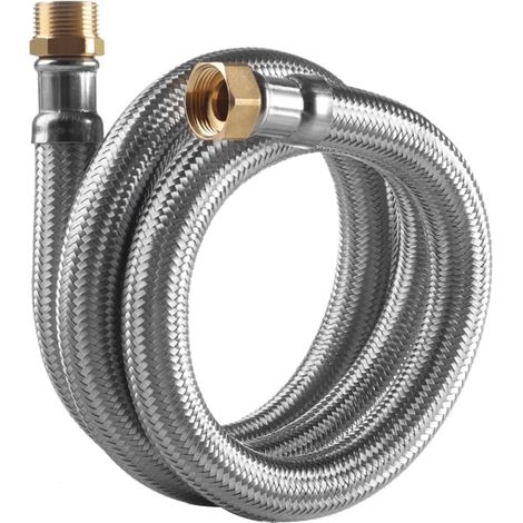 Flexible chauffage Inox Øintér.32,5mm - Mâle/Femelle 1"1/4 - 600mm - EXTRA TWIST