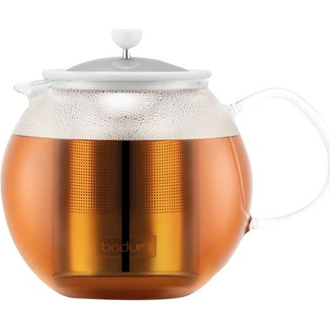 Théière à piston 1l blanc - Bodum - 1801-486-16