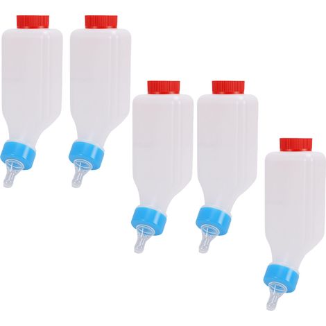Stück Lamm- und Ziegenflaschen, verdickt, mit Schnuller, Tragegriff, 500 ml (1/5)