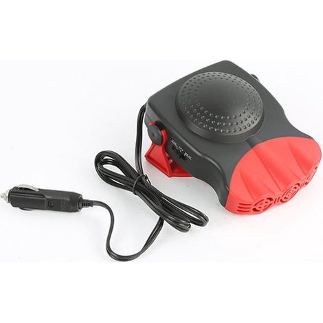 Calefactor portátil para coche，12 V，2 en 1，calefacción/refrigeración，mini calefactor para coche con conexión a la toma de la batería del coche (1/2)