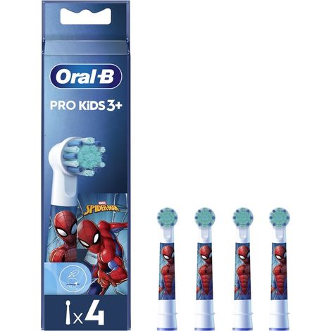 Oral-B EB10-4 Spiderman Aufsteckbürsten 4er