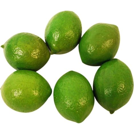 6 Citrons Artificiels Réalistes Décoratifs pour Cuisine et Décoration Intérieure (1/4)