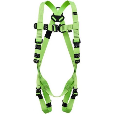 KRATOS SAFETY - REFLEX 4 - Harnais antichute 2 points d'accrochage avec sangle haute visibilité (Taille unique)