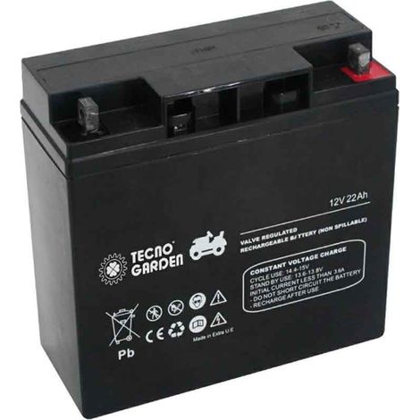 Batteria 18 Ah, Polo Positivo a DX, L. mm 180, P. mm 75, H. mm 165