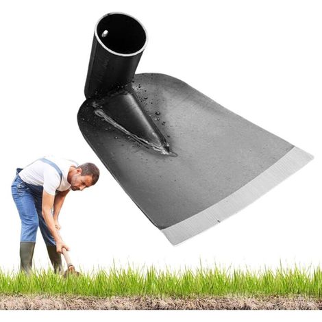 Azada para desherbar, cabezal de azada para desherbar jardines y granjas, herramienta manual resistente con repuestos para parterres y césped. (1/5)
