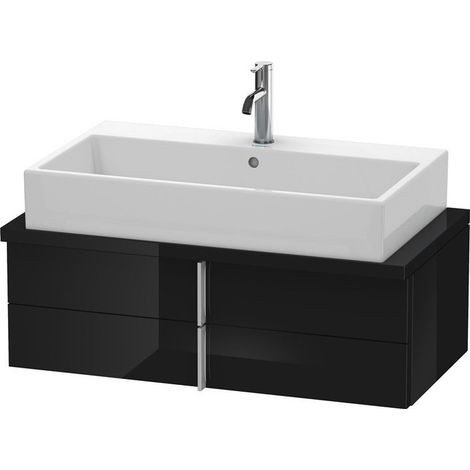 VERO mobile console basso 285x900x448mm nero lucido