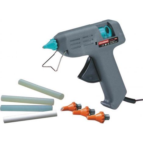 TECHMAN Pistolet à colle G200 + 1 kg de colle universelle Ø12 mm (1/2)