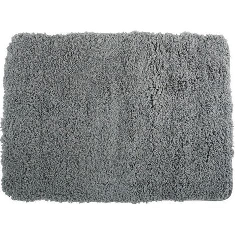 tapis de bain Microfibre 40x60cm Gris Clair MSV (1/3)