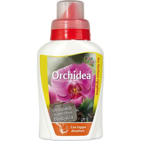 Flacone 300ml di Fertilizzante liquido concentrato - Per Orchidee con tappo dosatore - Ideale per una crescita rapida delle Orchidee (1/5)