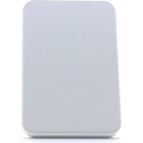 Luce notturna rettangolare a LED con sensore crepuscolare, 0,3 W, 4000 K, luce bianca.
